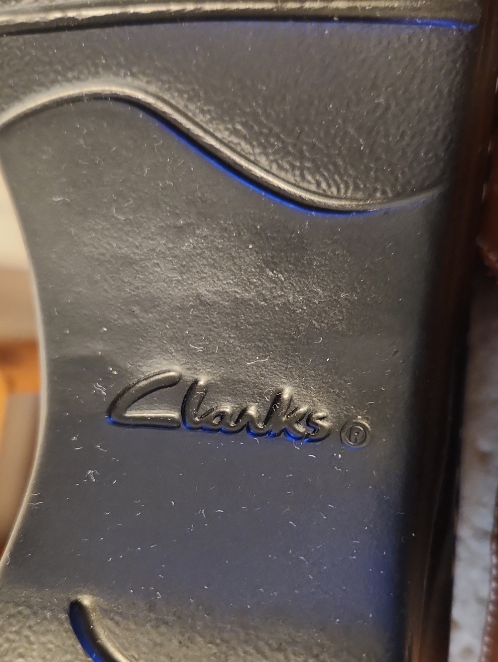 NEW Clarks Collection Lexie Qwin Cognac Leather Open-Toe Sandals Adjustable - Picture 6 of 12